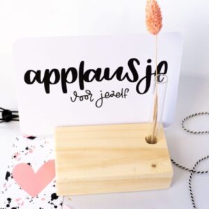 Pinkie applausje voor jezelf kaart