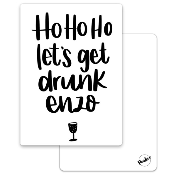 Kaart let’s get drunk