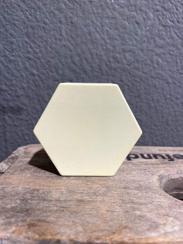Pinkie-Kaarthouder-hexagon-geel